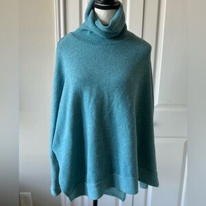 Zenana blue turtlenext soft sweater XS